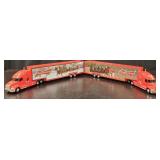 (2) Budweiser Clydesdale Semi Trucks & Trailers