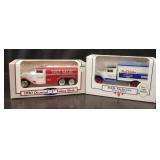 (2) Ertl TrueValue Die-Cast Banks