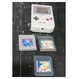 1989 Nintendo Game Boy w/3 Games Works