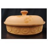Terracotta Bowl & Lid