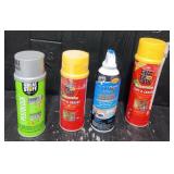(4) Cans of Foam Spray