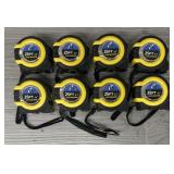 (8) 25' Tape Measurers
