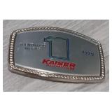 1979 Kaiser Belt Buckle