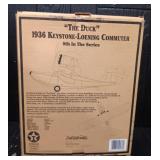 Texaco Die-Cast 1936 Duck Plane