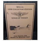 Texaco Die-Cast 1930 Travel Plane