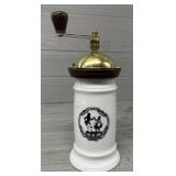 Karlovarsky Porcelain Vintage Coffee Grinder