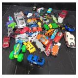 Variety of HotWheels