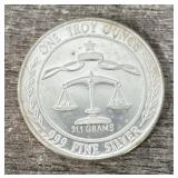 1oz Silver Parliament Shield Round