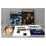 (5) Beatles Books & Framed Photo