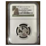 2012 Silver Proof 69 Ultra Cameo NGC 90% Silver
