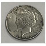 1923-D Peace Dollar
