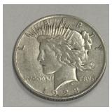 1923-D Peace Dollar
