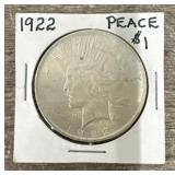 1922 Silver Peace Dollar #2