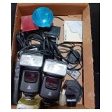 Variety of Vintage Camera Accessories