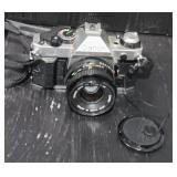 Vintage Silver Canon AE-1 35mm Camera