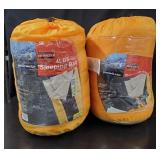 (2) Orange Glacier's Edge Sleeping Bags