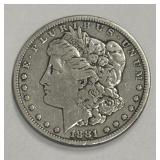1881-S Morgan Dollar