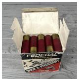 (25) Rounds Federal 12 Ga #4 Ammo