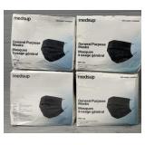 (4) Boxes Medsup General Purpose Masks SEALED