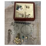 Small Jewelry Box Drawer w/ Jewelry