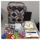 Assorted Bead Crafting Supplies