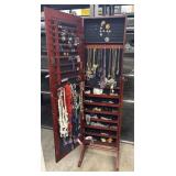 Mirror Jewelry Storage Full of Jewelry