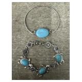 (2) Turquoise Bracelets
