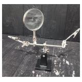 Magnifying Glass Soldering Stand