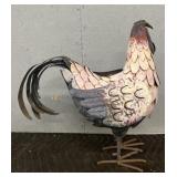 Metal Rooster Yard Art