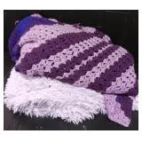 Purple Basket & Blankets