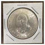 1972 Silver Veinticinco Peso