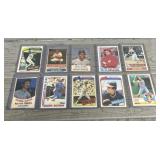 (10) Vintage Hall of Fame Stars Baseball Cards