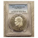 1976-S Eisenhower Dollar PCGS PR69DCAM