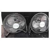 (2) Arctic Wind Desk Fans