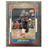 1986 Fleer Clyde Drexler Rookie Card