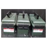 (3) Ammo Boxes