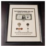 Framed The Disappearing Dollar