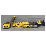 Dewalt Power Tools w/ Batteries, Charger & Bag