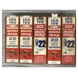 (500) Rounds Mini Mag 22 Long Rifle Ammo