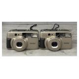 (2) Vivitar 357PZ 35-79mm Point & Shoot Camera