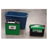 (2) Interstate Batteries