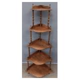 Vintage Corner Wood Shelf