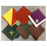 (6) Assorted Boys Scouts Bandannas/Scarves
