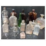 Variety of Vintage Bottles