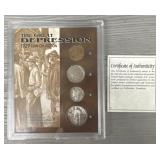 1928 Great Depression Coin Collection