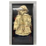 Native American Childï¿½s Clothing in Shadow Box