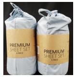 (2) 6-Pc Premium Sheet Sets