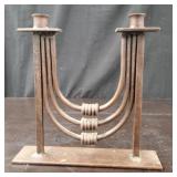 Cast Iron Candle Holder