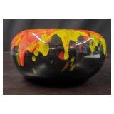 Mid-Century Splatter Glaze Bowl