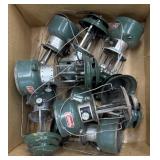 (8) Assorted Old Coleman Lanterns